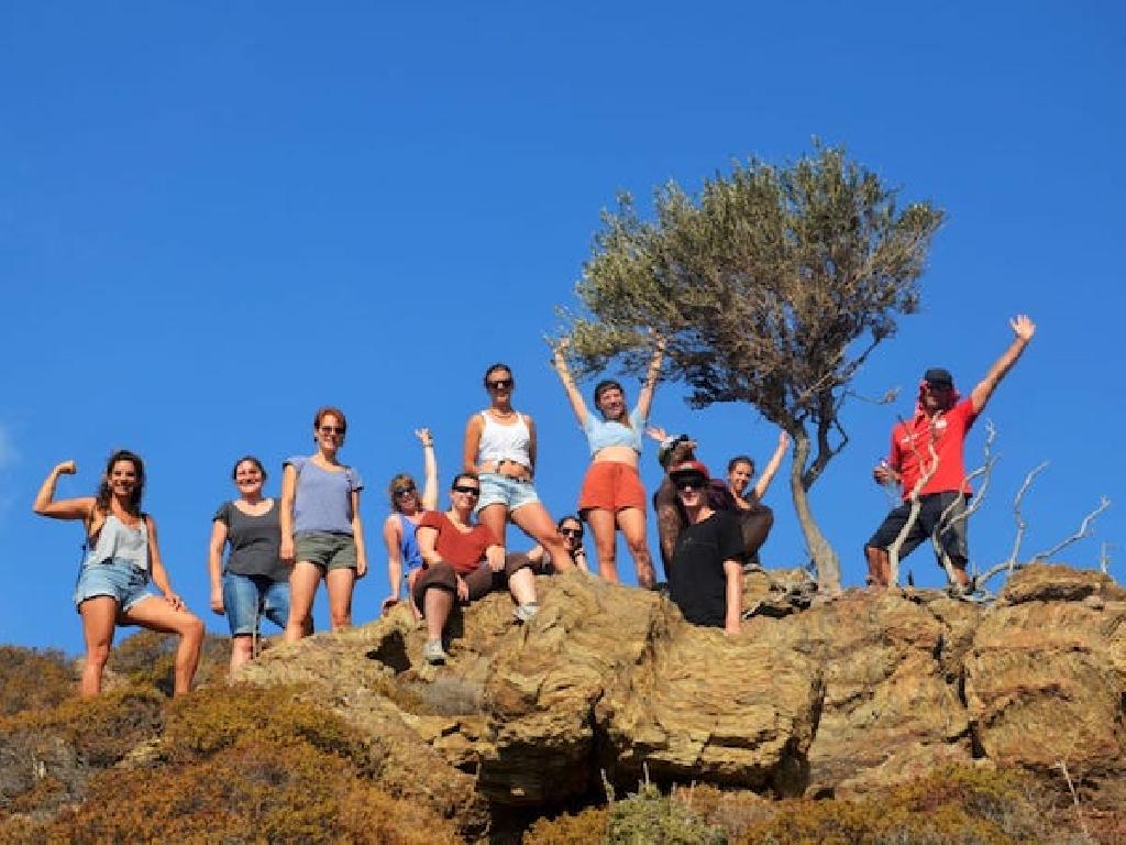 Erlebnispädagogische Ausbildungsgruppe auf der griechischen Insel Kalymnos