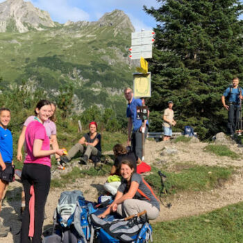 Eine tolle Gruppe junger Menschen wagt jedes Jahr an zwei Terminen die Challenge unserem Alpencross.